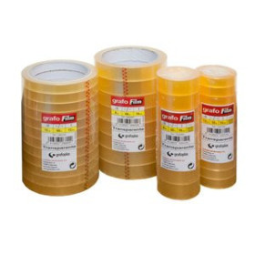 Cintas adhesivas CINTA ADHESIVA GRAFOFILM TRANSPARENTE rollo 33x19