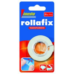 Cintas adhesivas CINTA ADHESIVA IMEDIO ROLLAFIX TRANSPARENTE rollo 25x19
