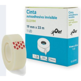 Cintas adhesivas CINTA ADHESIVA OLEF INVISIBLE rollo 33x19