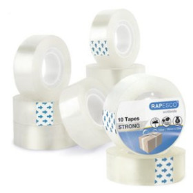 Cintas adhesivas CINTA ADHESIVA RAPESCO TRANSPARENTE rollo 33x19