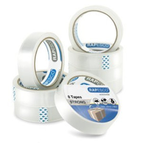 Cintas adhesivas CINTA ADHESIVA RAPESCO TRANSPARENTE rollo 66x25