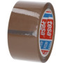 Cintas de embalaje CINTA de EMBALAJE TESA POLIOLEFINA rollo 66x50 SILENC. MARRON