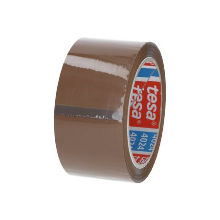 Cintas de embalaje CINTA de EMBALAJE TESA POLIOLEFINA rollo 66x50 SILENC. MARRON