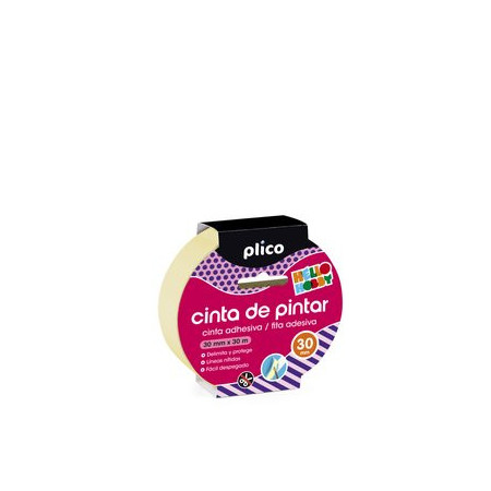Cintas de pintor CINTA PINTOR PLICO 30x30 mm