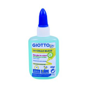 Cola transparente COLA AZUL-TRANSP. GIOTTO BIB ESCOLAR 40g