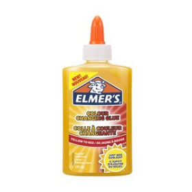 Cola blanca COLA ELMER´S SLIME CAMBIACOLOR LAVABLE 147 ml AMARILLO