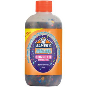 Cola blanca COLA ELMER´S SLIME LIQUIDO MAGICO ACTIVADOR 245 ml CONFETTI