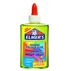 Cola blanca COLA ELMER´S SLIME TRANSLUCIDO LAVABLE 147 ml VERDE