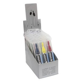 Compases COMPAS GRAFOPLAS COLORES FUNNY SURTIDOS