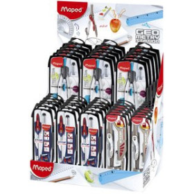 Compases COMPAS MAPED SURTIDO TIPO A2 EXPOSITOR de 40