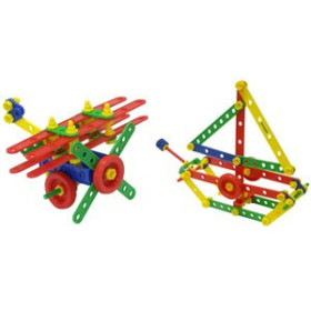 Juegos educativos CONTENEDOR MINILAND DE 191 PIEZAS DE MECANIKO (actividades de construccion)