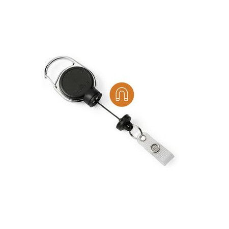 Fundas de identific. (portadistintivos) CORDON EXTENSIBLE DURABLE 60cm EXTRA STRONG NEGRO
