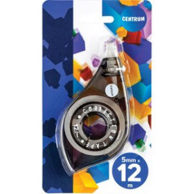Correctores en cinta CORRECTOR CINTA CENTRUM 5 mm x 12 m.