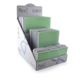 Cuadernos de notas CUADERNO DE NOTAS OFFICE BOX FLEXI EXPOSITOR de 35