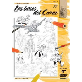C. Leonardo (manuales dibujo y pintura) CUADERNO LEONARDO BASES COMIC I Nº 33