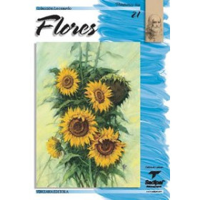 C. Leonardo (manuales dibujo y pintura) CUADERNO LEONARDO FLORES Nº 21
