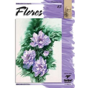 C. Leonardo (manuales dibujo y pintura) CUADERNO LEONARDO FLORES Nº 23