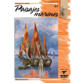 C. Leonardo (manuales dibujo y pintura) CUADERNO LEONARDO Nº27 PAISAJES MARINOS