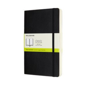 Cuadernos de notas CUADERNO MOLESKINE CLASICO EXPANDED TAPA BLANDA 13x21 70gr. LISA con GOMA NEGRA