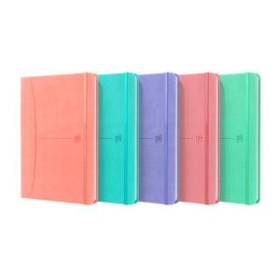 Papel técnicas secas: Blocs y láminas CUADERNO OXFORD SIGNATURE tapa EXTRA A5 80h LISO COL.PASTEL (5)