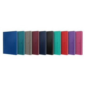 Cuadernos de notas CUADERNO OXFORD SIGNATURE tapa EXTRA B5 80h HORIZONTAL COLORES CLASICOS+VIVOS (9)