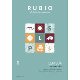 Cuadernos Rubio CUADERNO RUBIO A4 LENGUA EVOLUCION Nº 1 (5-6 años)