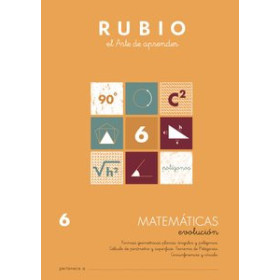Cuadernos Rubio CUADERNO RUBIO A4 MATEMATICAS EVOLUCION Nº 6 (11-12 años)