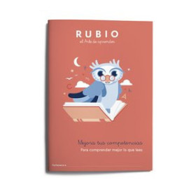Cuadernos Rubio CUADERNO RUBIO A4 MEJORA TUS COMPETENCIAS PARA COMPRENDER MEJOR LO QUE LEES (9-10 años)