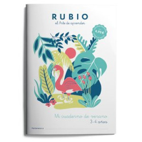 Cuadernos Rubio CUADERNO RUBIO A4 MI CUADERNO DE VERANO (3-4 años)