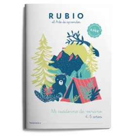 Cuadernos Rubio CUADERNO RUBIO A4 MI CUADERNO DE VERANO (4-5 años)