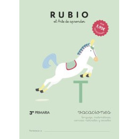 Cuadernos Rubio CUADERNO RUBIO A4 VACACIONES 3º PRIMARIA (7-8 años)