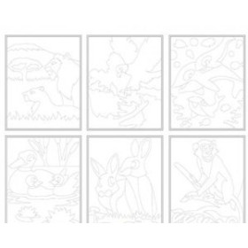 Arena para modelar CUADRO ARENA NIEFENVER MOD.ANIMALES PACK DE 6