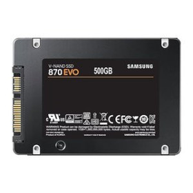 Discos duros internos DISCO DURO INTERNO SSD 500GB SAMSUNG 870 EVO CIFRADO (Incluye Canon LPI de 1