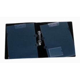 Dosieres ángulo recto DOSIER ANGULO RECTO CARCHIVO PP A4 con PESTAÑAS para 2 ANILLAS PAQUETE DE 10