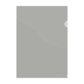 Dosieres ángulo recto DOSIER ANGULO RECTO DOHE PP PREMIUM 180µ A4 GRIS