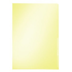 Dosieres ángulo recto DOSIER ANGULO RECTO LEITZ PVC 150µ A4 AMARILLO PAQUETE de 100