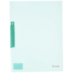 Dosieres clip DOSIER CLIP DOHE PP A4 pinza PLASTICO PIVOT. 30h VERDE
