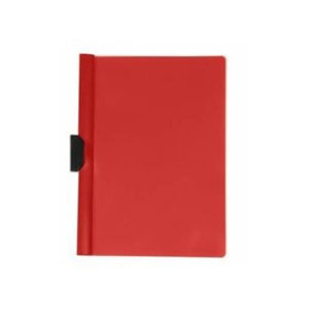 Dosieres clip DOSIER CLIP OFFICE BOX PP CLIP-IT A4 pinza PLASTICO 60h ROJO