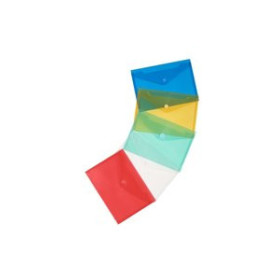 Dosieres sobre y bolsas cremallera DOSIER SOBRE CARCHIVO PP VELCRO A5 TRANSL.