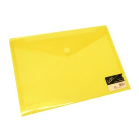 Dosieres sobre y bolsas cremallera DOSIER SOBRE DATABANK PP VELCRO A4 AMARILLO