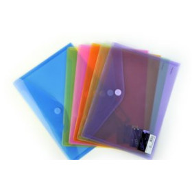 Dosieres sobre y bolsas cremallera DOSIER SOBRE DATABANK PP VELCRO A4 NARANJA