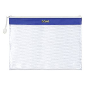 Dosieres sobre y bolsas cremallera DOSIER SOBRE DOHE CREMALLERA A4 PVC AZUL