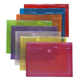 Dosieres sobre y bolsas cremallera DOSIER SOBRE GRAFOPLAS PP MULTILINE VELCRO Fº FUELLE VIOLETA