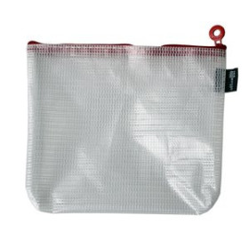 Dosieres sobre y bolsas cremallera DOSIER SOBRE OFFICE BOX CIERRE CREMALLERA 200x165 mm. ROJO