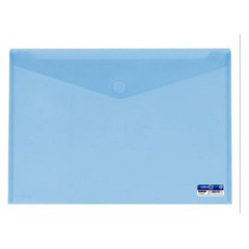 Dosieres sobre y bolsas cremallera DOSIER SOBRE OFFICE BOX PP VELCRO A3+ AZUL