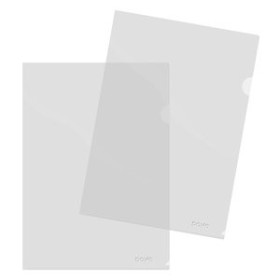 Dosieres ángulo recto DOSIER UÑERO DOHE PP CRISTAL A4 PAQUETE de 100