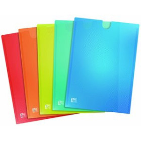 Dosieres ángulo recto DOSIER UÑERO OXFORD URBAN EASY GO PP TRANSLUCIDO A4 (300µ) SURTIDO (5 colores)