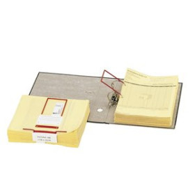 Fasteners plástico ENCUADERNADOR ELBA D-CLIP PERF.ESTANDAR 80 mm CAJA de 100 (0941000)