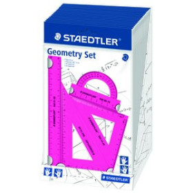 Instrumentos de medida EQUIPO de DIBUJO STAEDTLER 20 CMS COLORES SURTIDO EXPOSITOR de 18