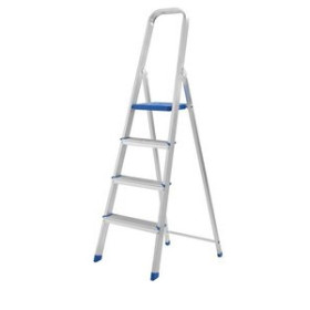 Escaleras ESCALERA ALUMINIO LEON 4 PELDAÑOS 1